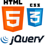 HTML5, CSS3 & jQuery Logo's